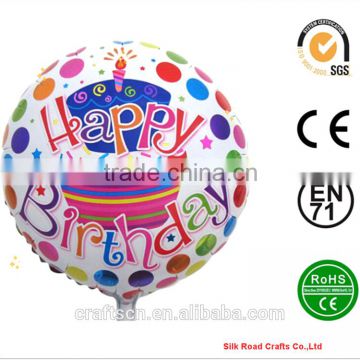 high quality factory price foil balloon with different size and color