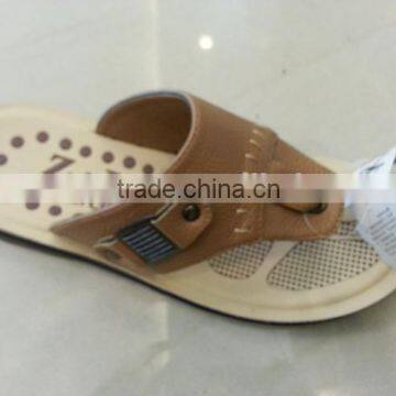 new cheap pu slipper for men