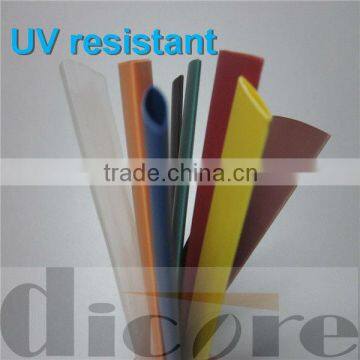 Heat shrinkable packaging material tubing