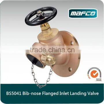 PN16 Bonze Bib Nose 2.5" Fire Hydrant Landing Valve