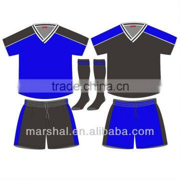 Latest design soccer jersey for kids OEM soccer uniforms customized for children football wear DIY supplier