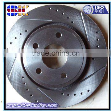 drilled slotted rotors