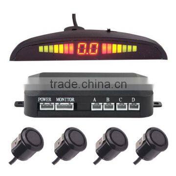 LED digital buzzer parking sensor system