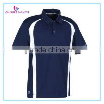 100% polyester mens golf polor shirt, mens sports clothing