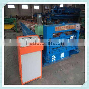 820 Joint-Hidden Trapezoidal Coloured Metal Roofing Sheet Molding Machine