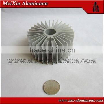 Led aluminium profile heatsinks/extrusion led spacer for down light