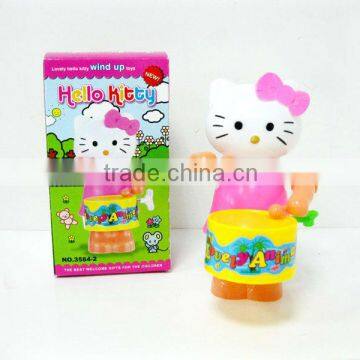 Wind-up rocking drumming KTcat toys SL1501238