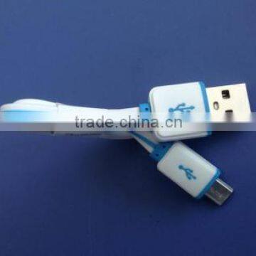 2014 newest wholesale flat micro usb charger cable from shenzhen factory