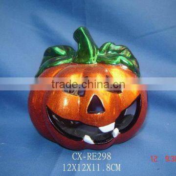 Ceramic Halloween Hanging Decorations With Ghost / Pumpkin / Owl Design
