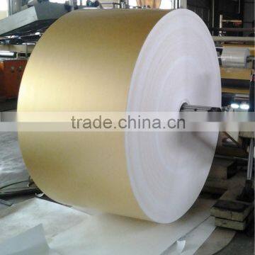 gold cardboard paper