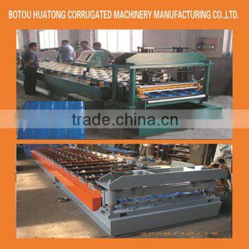 Canton fair zinc roofing sheet making machine