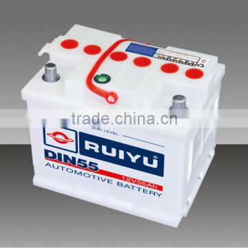 Newest 12V55AH 55565 Auto Dry Charged Battery