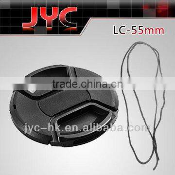 JYC camera accessories 55mm blank camer lens cap/ camera Lens cover