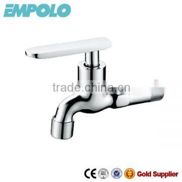 Wall Mounted Sinle Lever Brass Water Bibcock Faucet Mixer Single Cold IW153