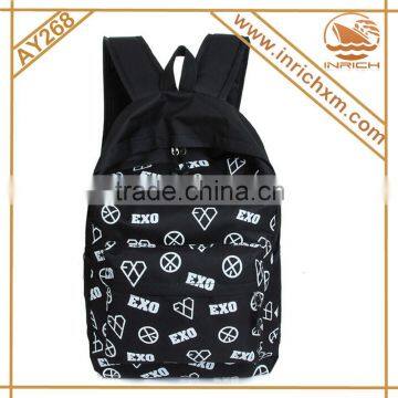Stock Korean Style Fashion School Backpack Wholesale photo-3