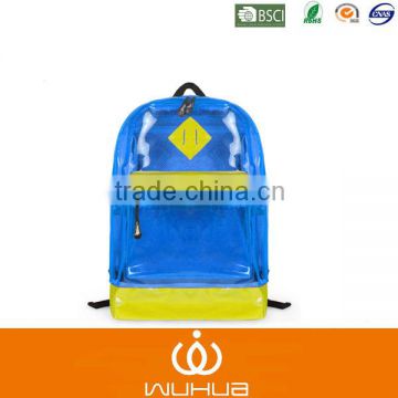 2014 new design LTD kids transparent backpack