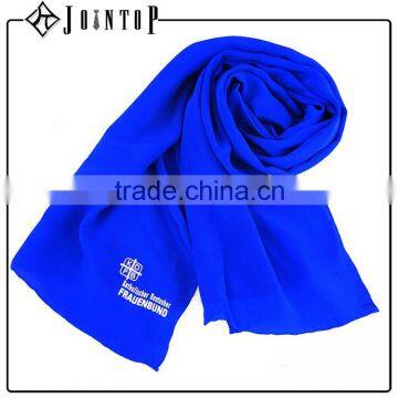 fashion custom acrylic origina woven scarf football label
