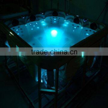 CE approval chinese outdoor hot tub air jets massage spa