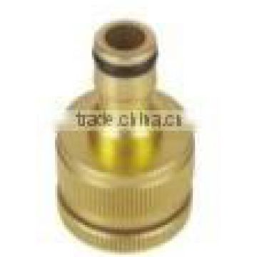 3/4"-1/2" brass tap connector