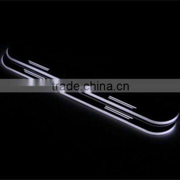 LED moving door scuff plate door lights for BMW X5 E70 M sports Car LED door sill plate light for BMW X5 E70