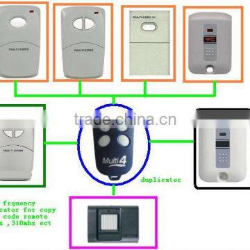 Multi code remote 300MHZ ,310MHZ