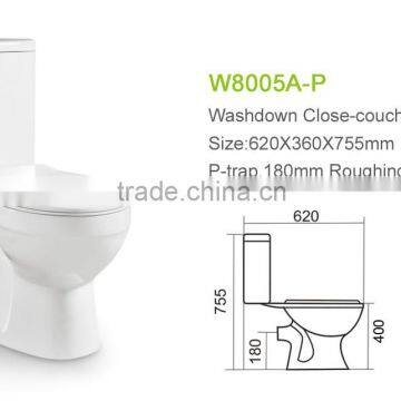 Ceramic Factory Wholesale Bathroom p Trap wc photo-3