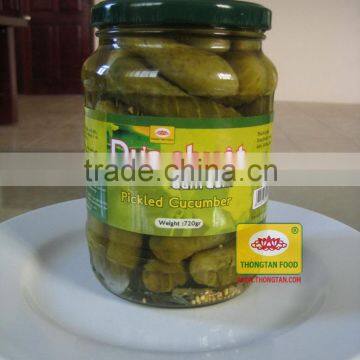 Pickled Baby Cucumber 720ml 3-6cm