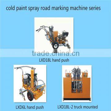 cold paint spray road marking machine