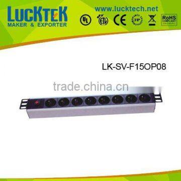 PDU socket with power indcator light