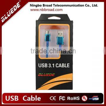 2015 USB 3.1 Type C Male to USB 2.0 A Male