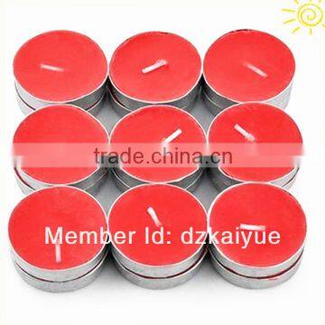 Various kinds of decorative tealight