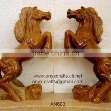 Marble Horse Figrurine in cheap price