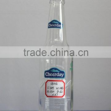 750ML DECAL GLASS BOTTLE