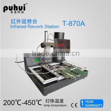 BGA rework station, repair machine, infrared rework station,puhui t870a