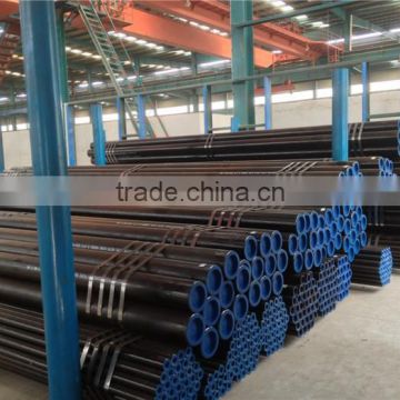 Guarantee quality factory export sch40 steel tube/pipe ASTM A53/A106/API5L Gr.B