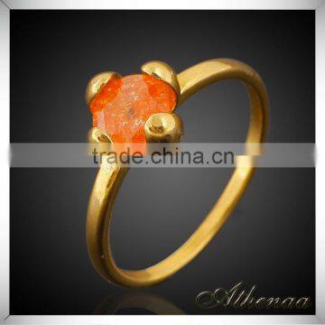 Yiwu Fashion Jewelry Wholesale Good Quality 6 Colors Zircon Gold Wedding Ring For Girls photo-6