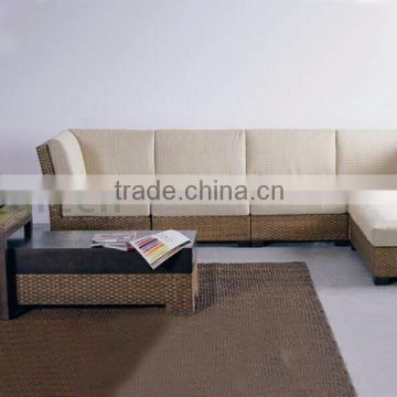 Wicker Living Room Sofa - Corner Sofa