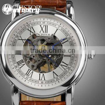 INFANTRY Men's Wholesale Mechanical Leather Coin Watch