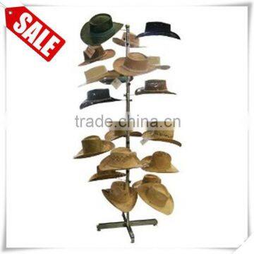 Metal Hat/Cap Hook Display Stand