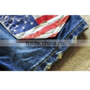 2015 Korean Style Fashion American Flag Shorts JXH376 photo-3