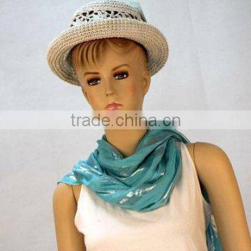 TYH006 White color Wool/Acrylic New Deisgn fashion hat