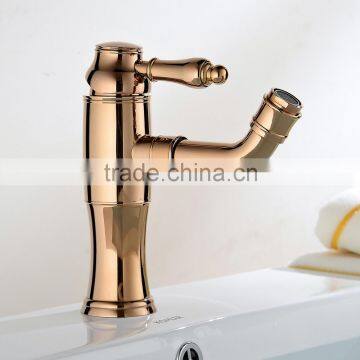 Satisfying Service Bathroom Gold/rose Gold Basin Faucet photo-3