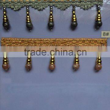 [YZLACE] Tassels Lace Curtains Wholesale 10096 photo-3