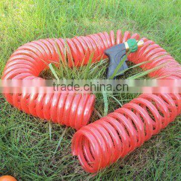 15m EVA coil hose with nozzle and connectors