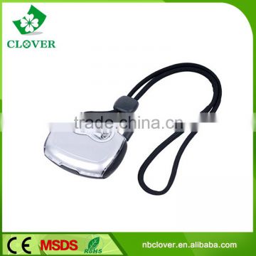 Plastic for promotion hands-free hanging 2 led book reading light