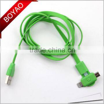 New Products Universal Rotating Usb Charging Cable, 360 Rotating 2 in 1 Usb Charging Cable for Iphone photo-4