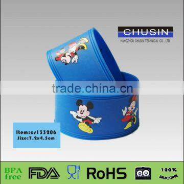 Hot Sale Classic Printing Silicone Sleeve for Ceramic Coffee Cup photo-4