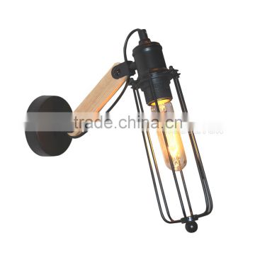 European black iron cage industrial wall lamp,black iron cage industrial wall lamp,industrial wall lamp W3065