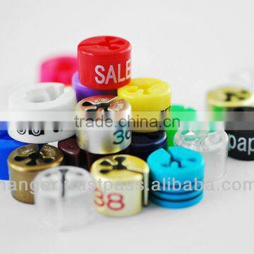 Various Color Plastic Size Clothing Markers for Boutique Dresses Shop