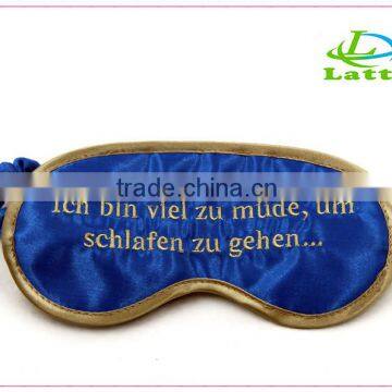 100%cotton fillde Sleeping Eye Mask hot